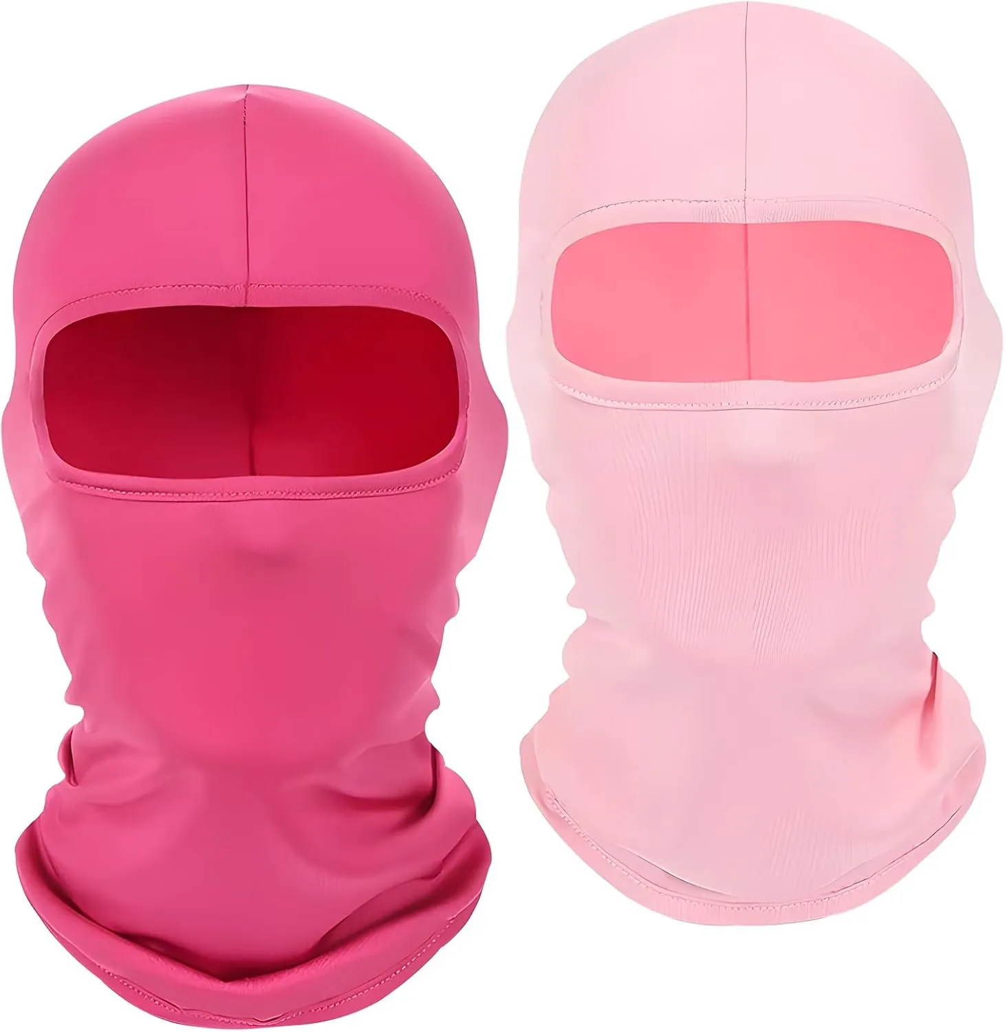 2Pack Full Face Cover Ski Mask Balaclava Shiesty Unisex Summer Cooling Hood Cap Neck Gaiter Windproof UV Protector Lightweight for Outdoor Sports Motorcycle Snowboard Travelling