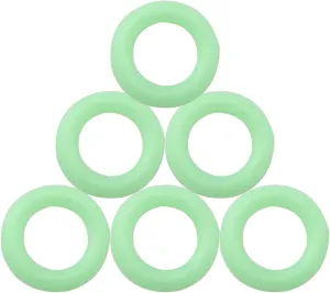 30PCS Tents Accessories Tent Canopy Nail Ring Tent Stakes Ring Fluorescent Glow in The Dark Tent Ring Tent Nail Rings