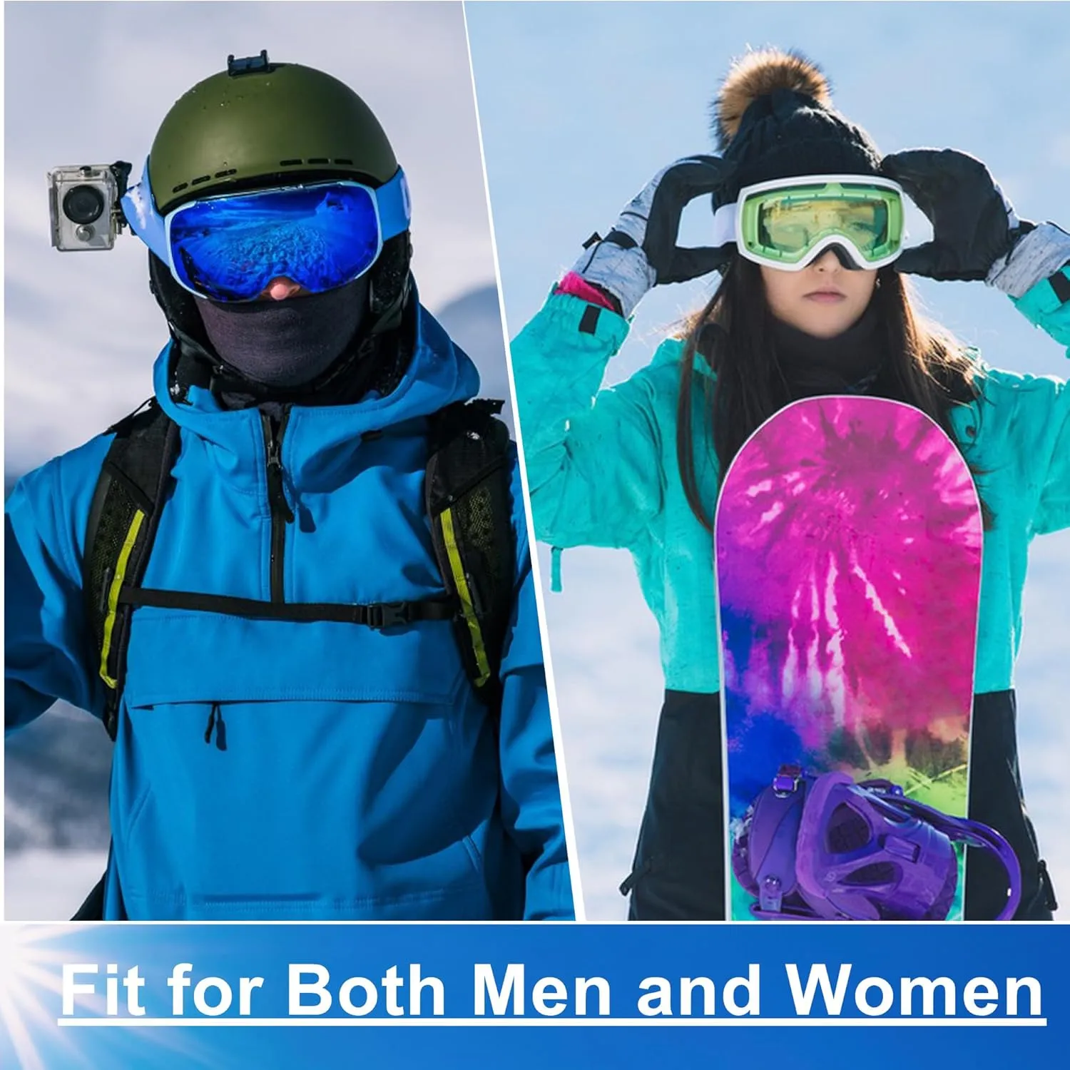 Balaclava Ski Mask for Men Cold Weather,Winter Thermal Face Mask Women for Snowboard Motorcycle Cycling