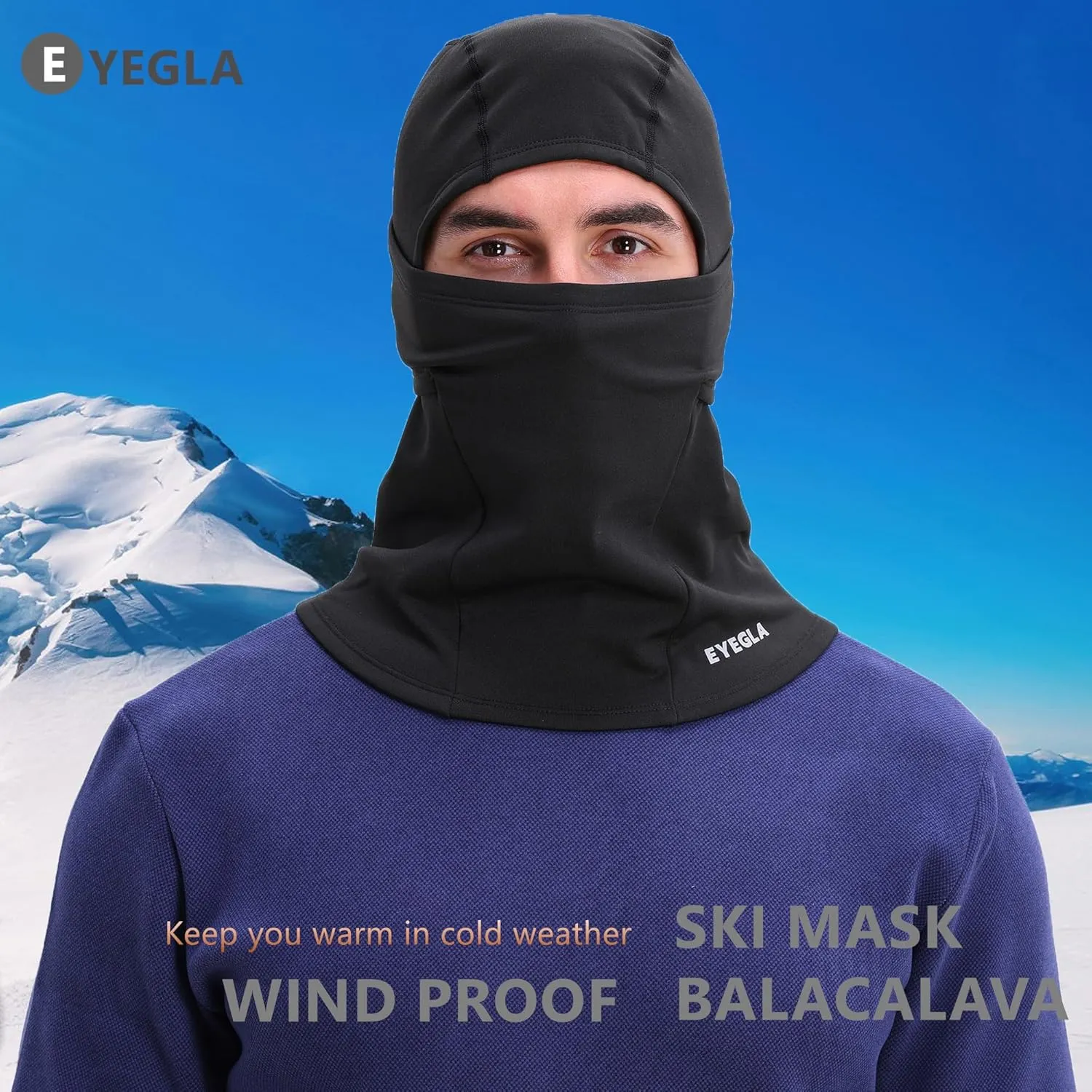 Balaclava Ski Mask for Men Cold Weather,Winter Thermal Face Mask Women for Snowboard Motorcycle Cycling