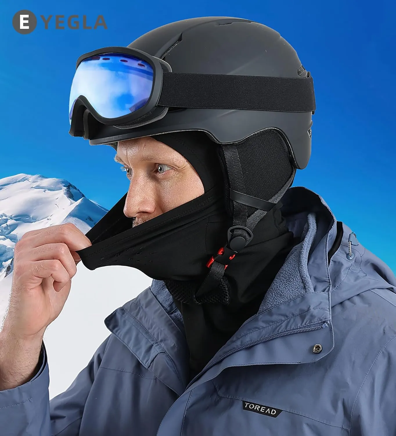 Balaclava Ski Mask for Men Cold Weather,Winter Thermal Face Mask Women for Snowboard Motorcycle Cycling