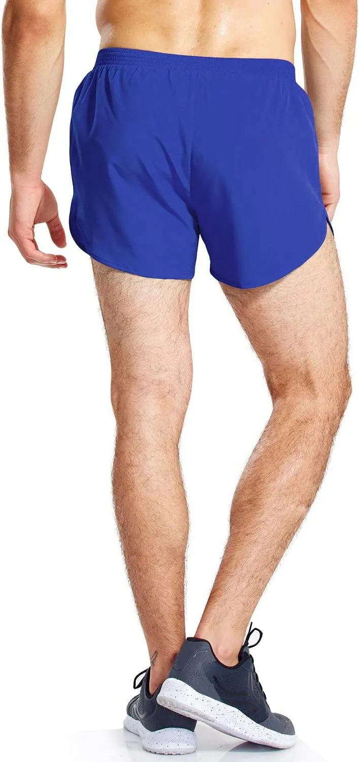 baleaf Men's 3 Running Shorts Gym Quick Dry Athletic Workout Pocket Lightweight Brief