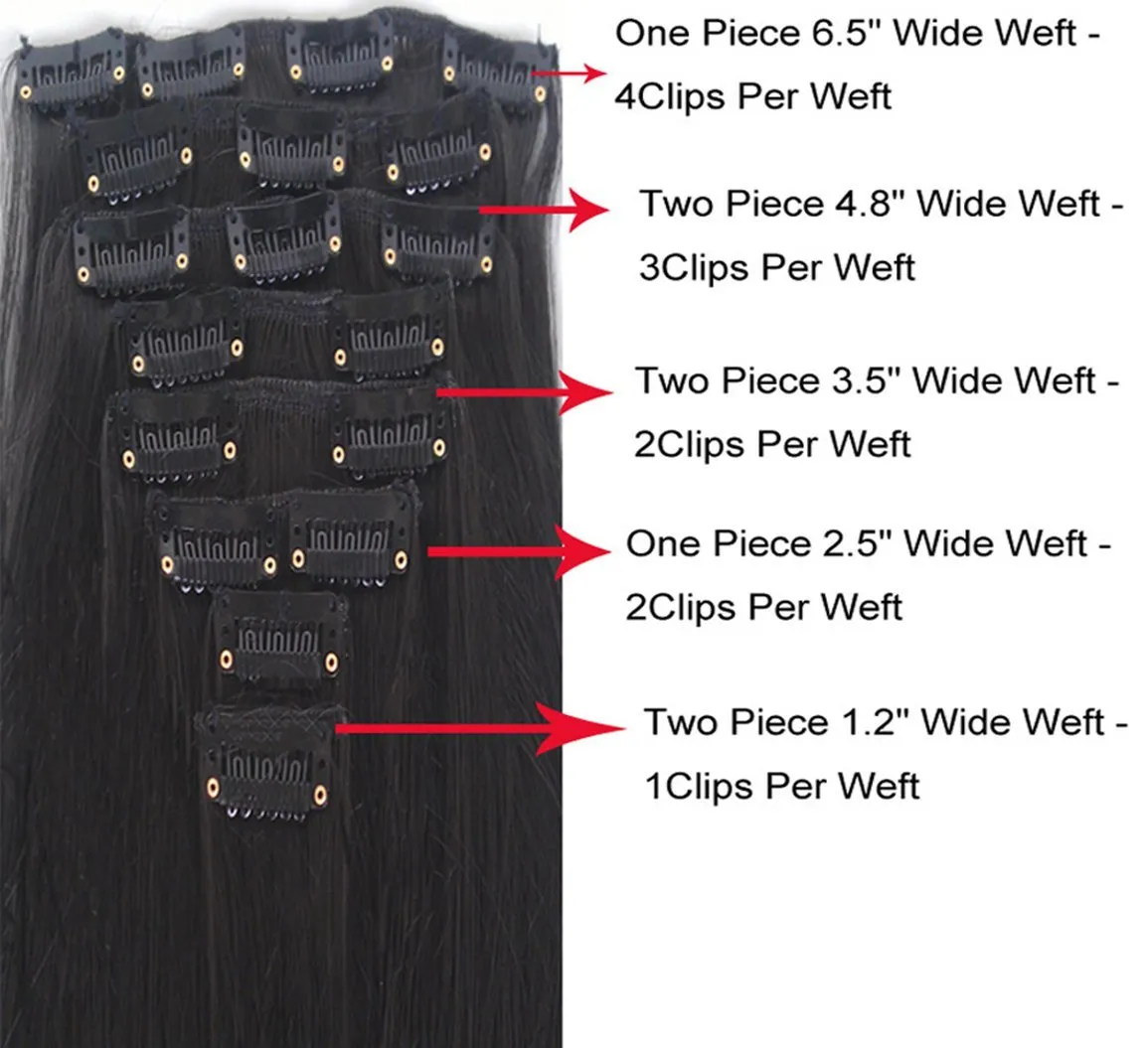 Benehair Clip in Hair Extensions 8PCS 23inch Long Straight Synthetic Hairpieces Wine Red Hair Extensions Double Weft Hairpieces for Women Full Head Cosplay Party Wedding Hairpiece