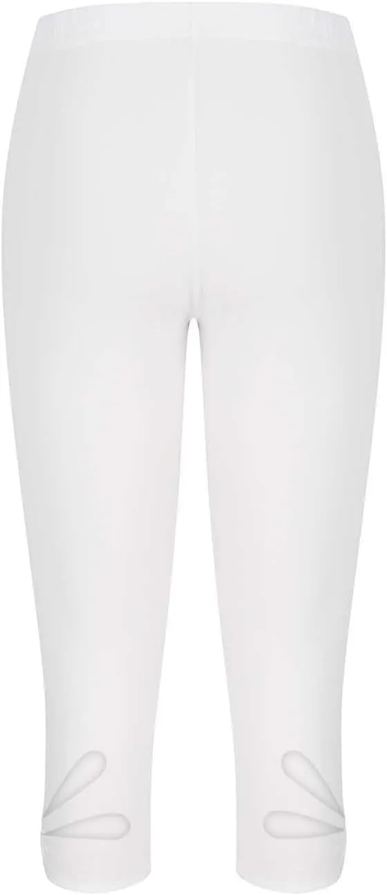 Capri Pants for Women Summer Dressy Comfy Stretchy Cropped Leggings High Waist Yoga Pants Workout Compression Pants
