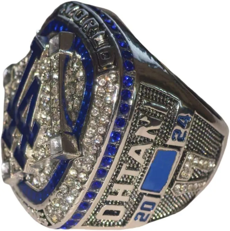 CLASSIC SERIES NEW LA 2024 WORLD CHAMPIONSHIP RING #17DHTANI #50BETTS #5 - Rarity Luxury Commemorative Sports Fan Detail Gift - Glory Collect Various Festivals Occasions with Sandalwood Box