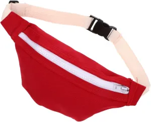 CLISPEED Unisex Boy Girl Waist Bag Stylish Pouch Versatile Storage for Boys Girls Canvas Crossbody Bag for Outdoor Adventures Everyday Use