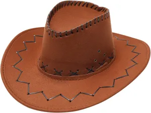Cowboy Hat Western Cowboy Hat for Men and Women Cowboy Cowgirl Hat Classic Western Felt Wide Brim Belt Buckle Panama Fedora