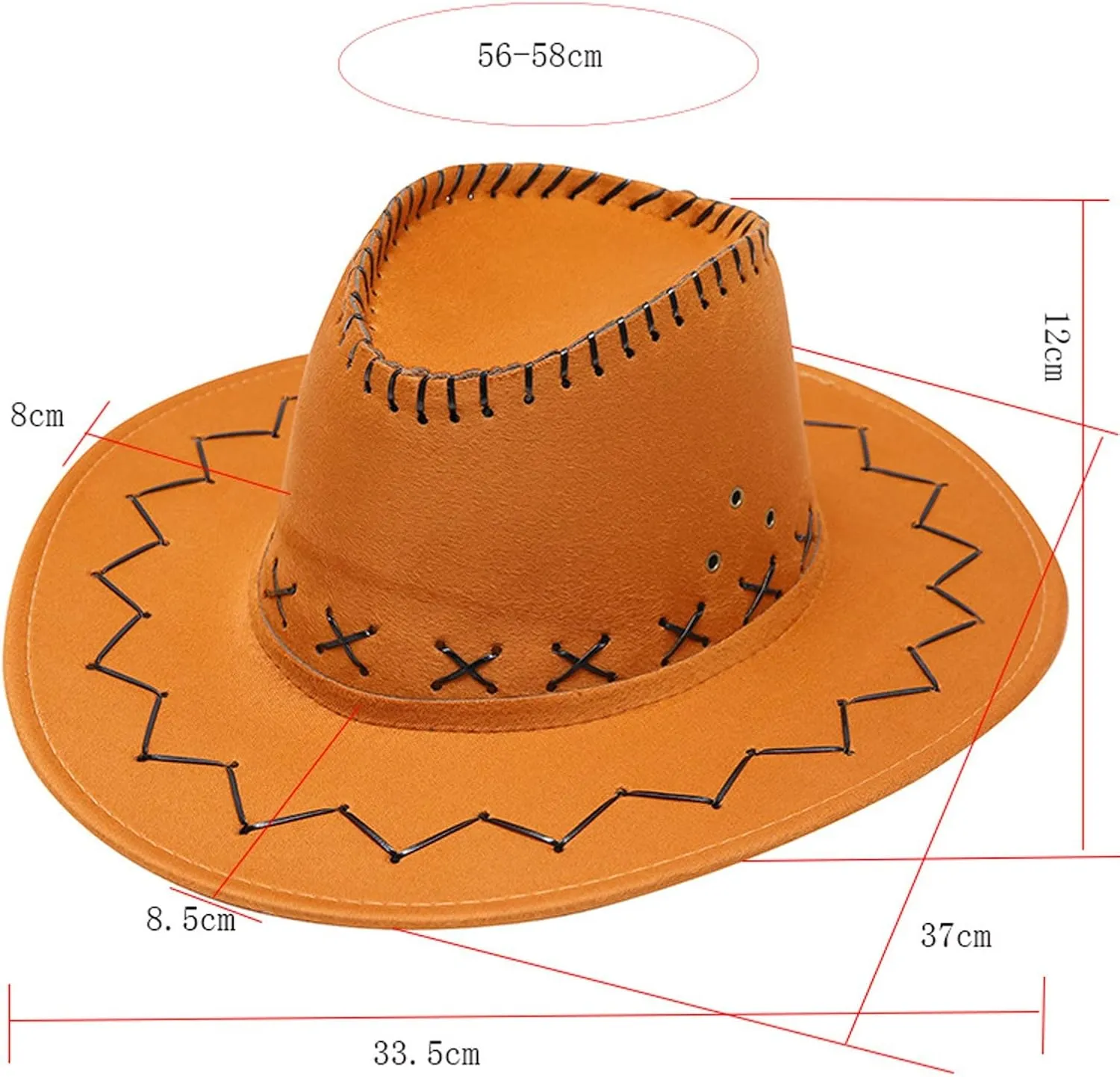Cowboy Hat Western Cowboy Hat for Men and Women Cowboy Cowgirl Hat Classic Western Felt Wide Brim Belt Buckle Panama Fedora