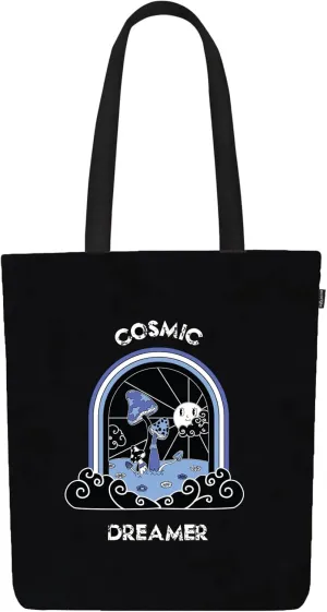 EcoRight 100% Organic Canvas Tote Bag with Zip, Eco-friendly Small Tote Bags for Women for Christmas, Travel & Shopping