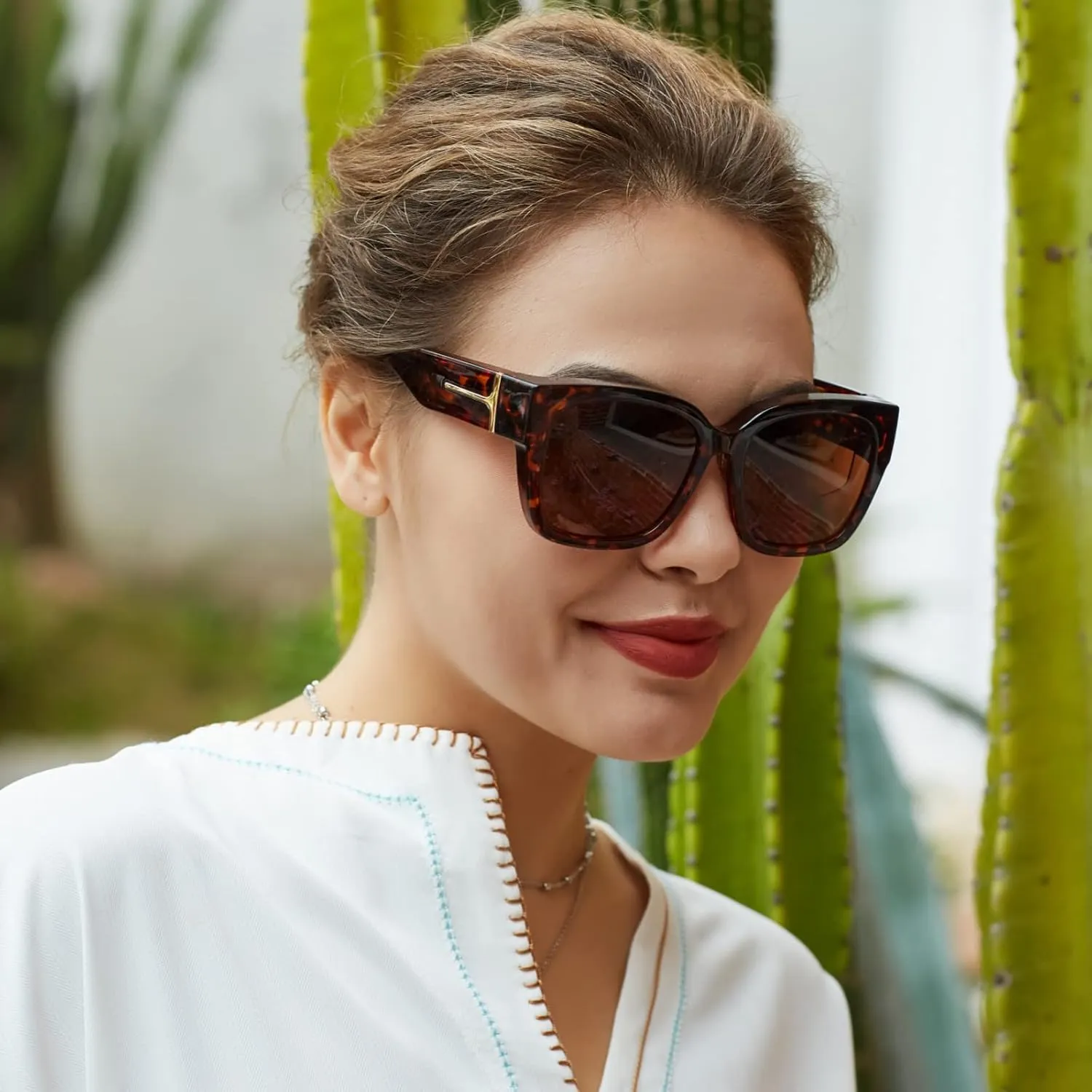 Face Shadow Polarized Sunglasses Over Glasses Women Fit Over Glasses Sunglasses Square Sunglasses UV Protection Lightweight