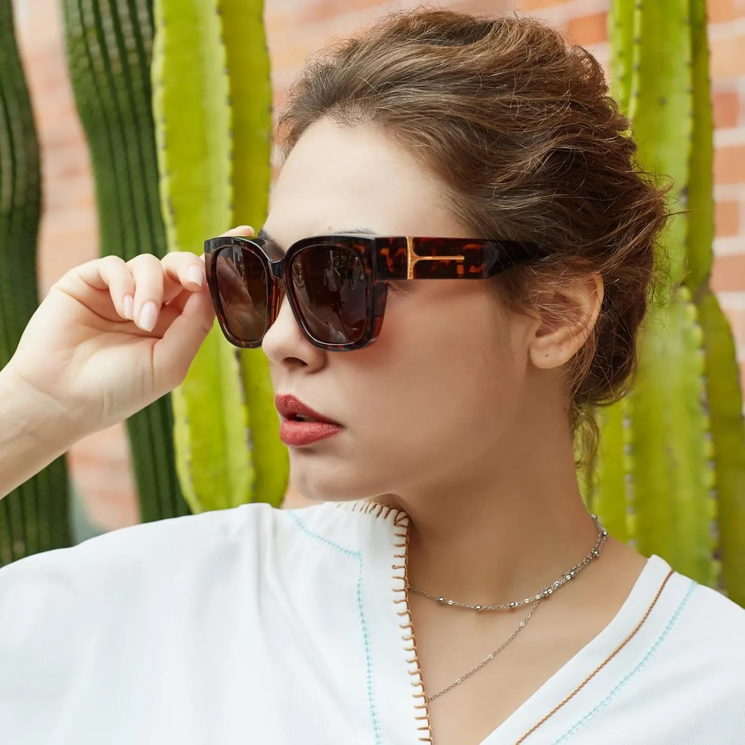 Face Shadow Polarized Sunglasses Over Glasses Women Fit Over Glasses Sunglasses Square Sunglasses UV Protection Lightweight