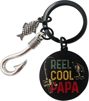 Father's Day Cool Fishing Gifts for Men, Dad and Grandpas: Cool fishing Keychain Presents and Birthday Gift Ideas for Fisherman Lovers and Male Family Members