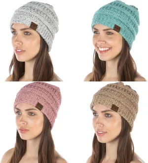 Funky Junque Cozy Pom Beanie - Stylish Winter Hat for All Seasons & Outdoor Activities