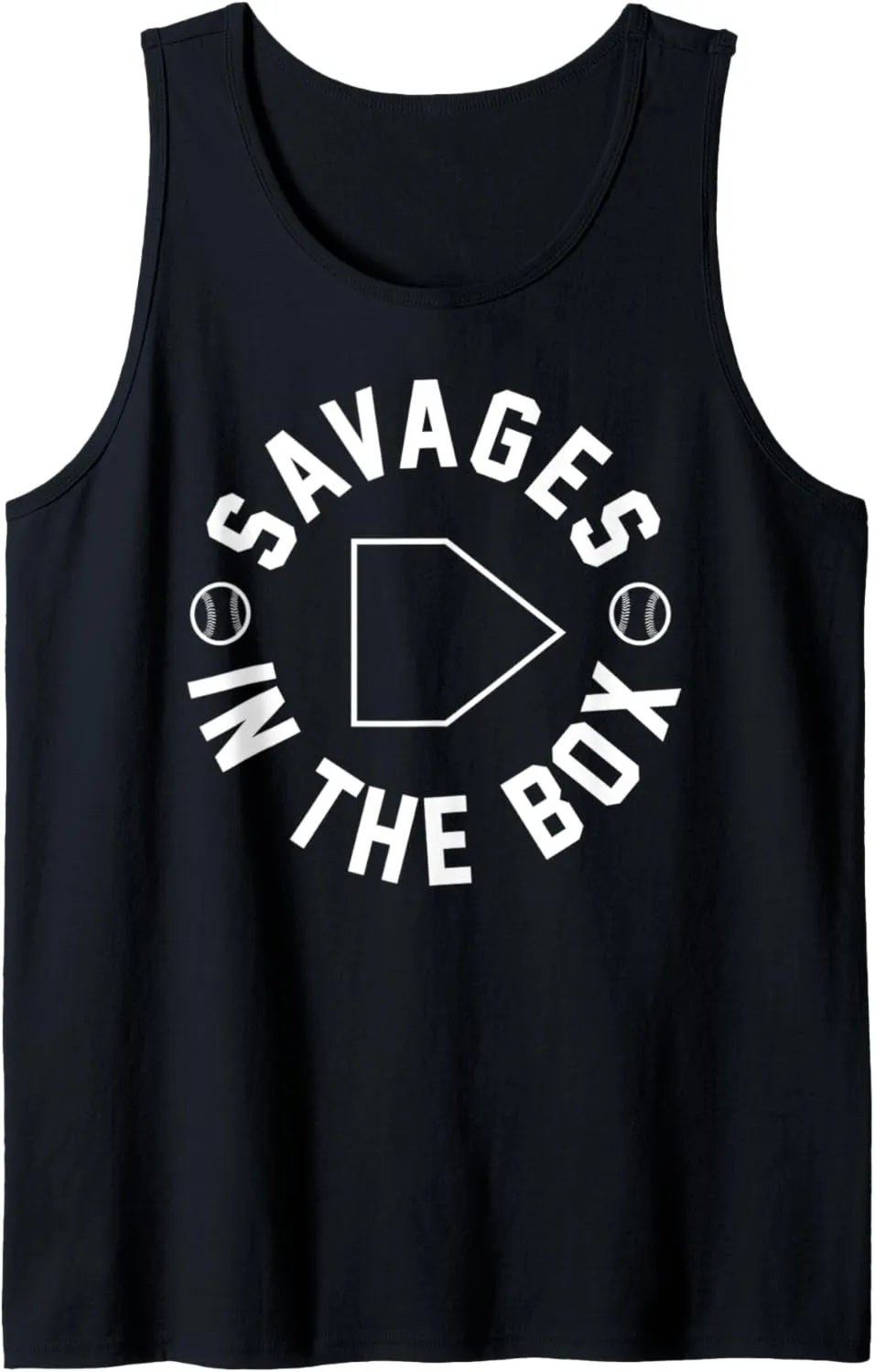 Funny Baseball Saying Tank Top