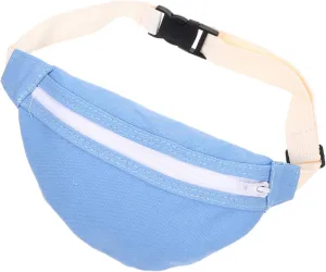 GALPADA 5pcs Stylish Boy Girl Waist Pouch Portable Chest Bag for Boys Girls Lightweight Canvas Crossbody Pack for Outdoor Adventures Bright Color Design