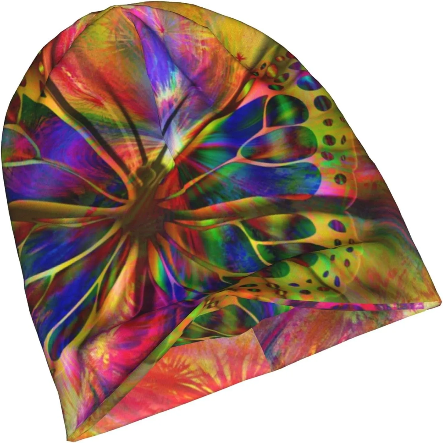 Gamepad Print Slouchy Beanie Skull Caps Chemo Hats Baggy Headwear for Men Women Jogging Cycling