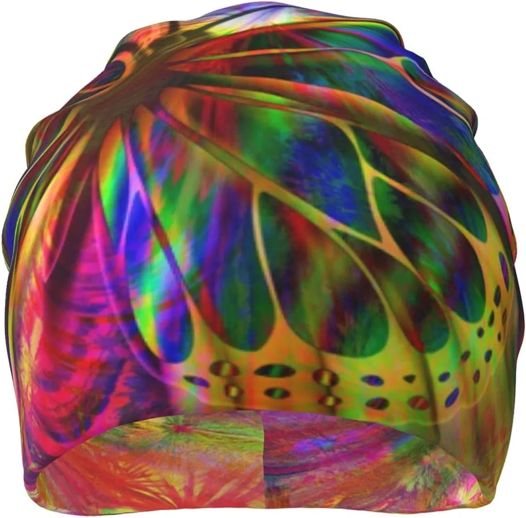 Gamepad Print Slouchy Beanie Skull Caps Chemo Hats Baggy Headwear for Men Women Jogging Cycling