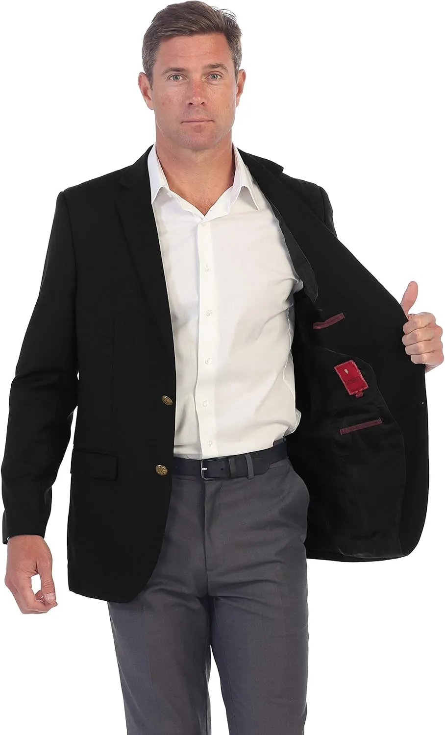 Gioberti Mens Formal Blazer Jacket