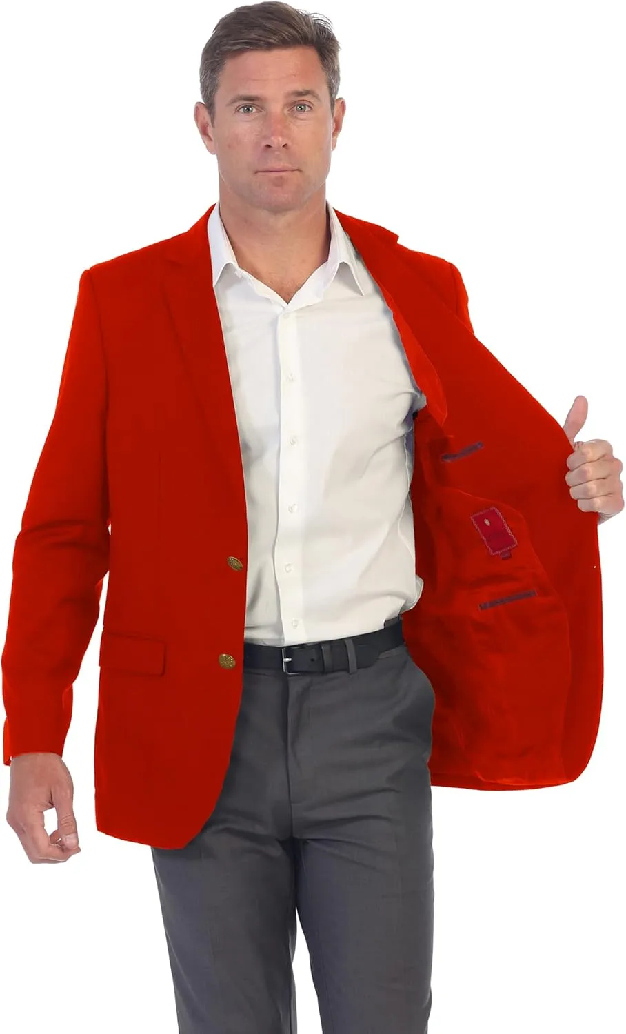 Gioberti Mens Formal Blazer Jacket