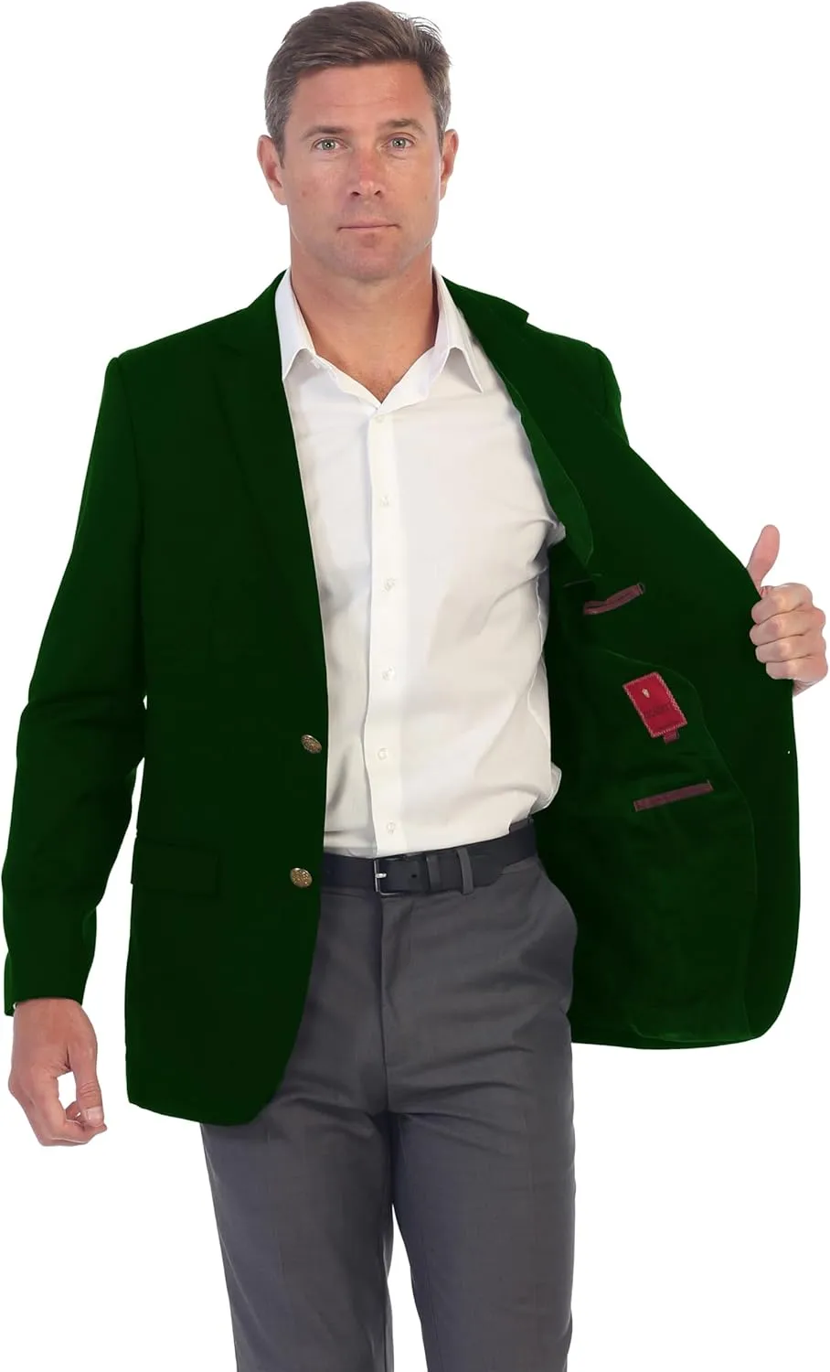 Gioberti Mens Formal Blazer Jacket