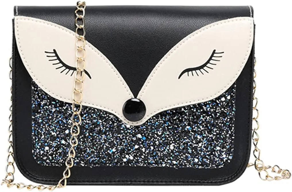Girls Chain Shoulder Bag, Princess Handbag With Detachable Three-Layer Mezzanine - Birthday Gift