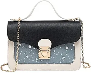 Girls Chain Shoulder Bag, Princess Handbag With Detachable Three-Layer Mezzanine - Birthday Gift