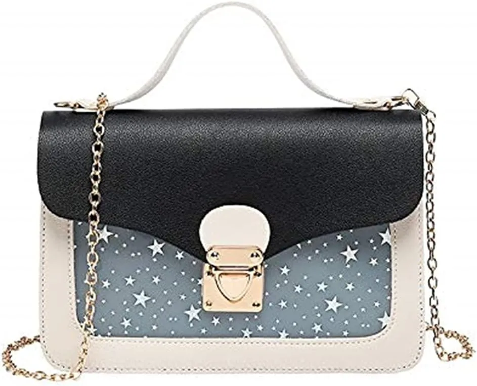 Girls Chain Shoulder Bag, Princess Handbag With Detachable Three-Layer Mezzanine - Birthday Gift