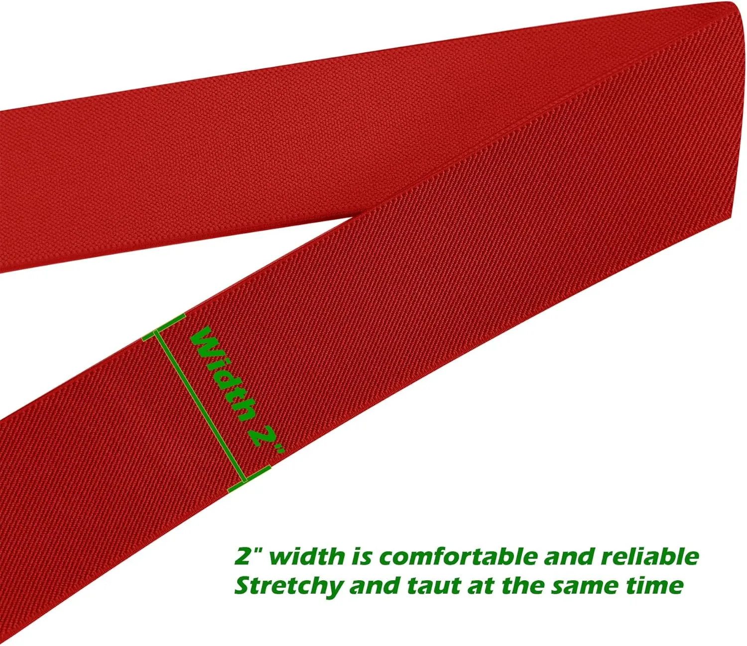 Heavy Duty Mens Suspenders.X-Shaped 2 Wide Strong Clips Suspenders For Men Women.