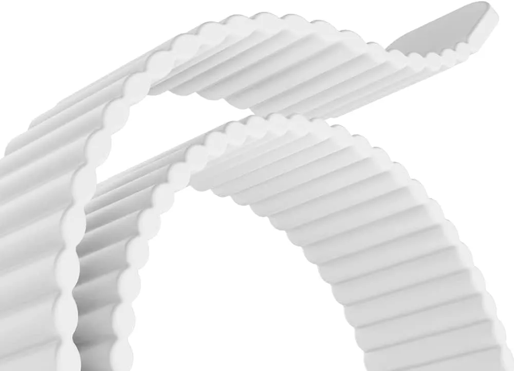 HeiKe Magnetic Silicone Band Compatible with Apple Watch Band 49mm 46mm 45mm 44mm 42mm for Men Women,Sport Loop Adjustable Wristband Strap for iWatch Ultra 2 SE Series 10 9 8 7 6 5 4 3 2 1,White