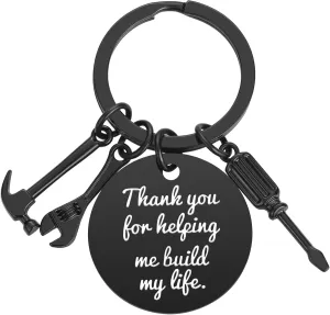 iJuqi Step Dad Gift from Daughter Son - Father's Day Gifts Christmas Gifts for Stepdad, Thank You for Loving Me AS Your Own