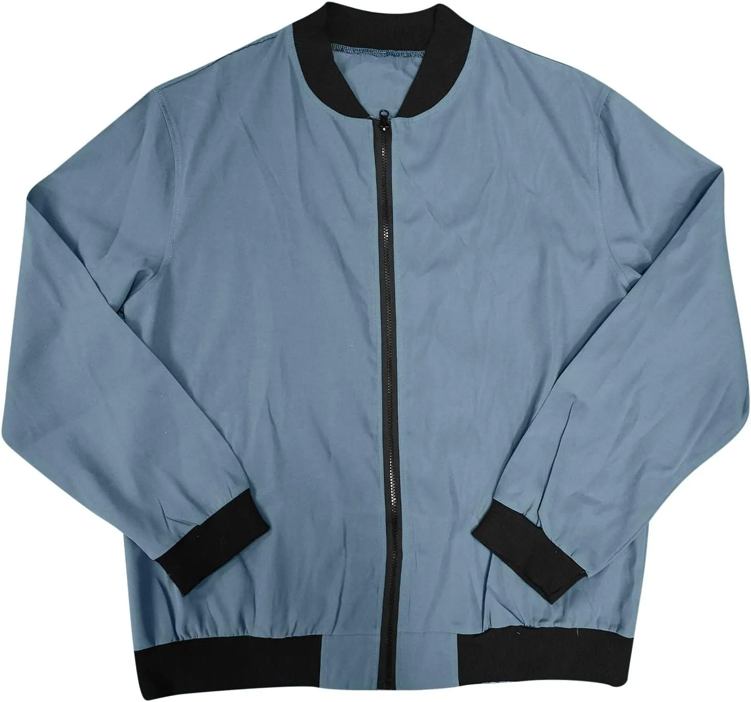 Jackets for Men Men's Bomber Jacket Lightweight Windbreaker Flight Jacket Zip Up Active Coat Spring Fall Outwear