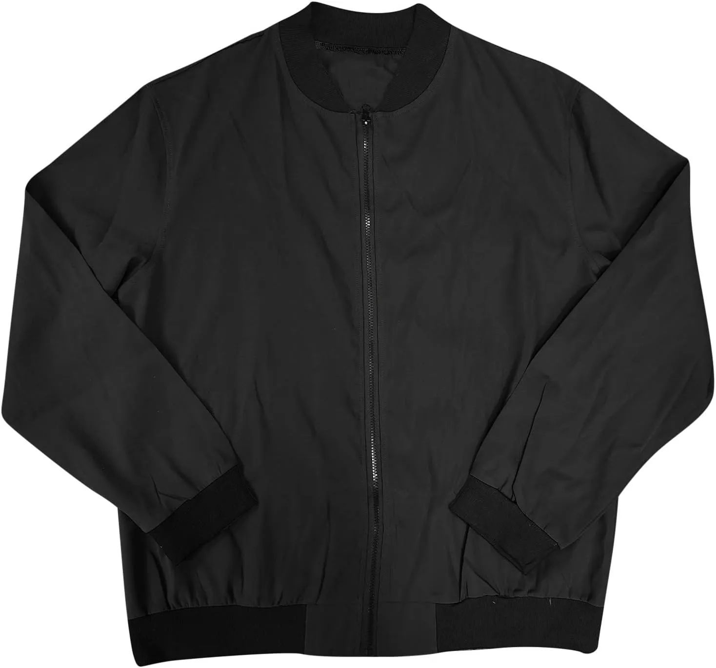 Jackets for Men Men's Bomber Jacket Lightweight Windbreaker Flight Jacket Zip Up Active Coat Spring Fall Outwear