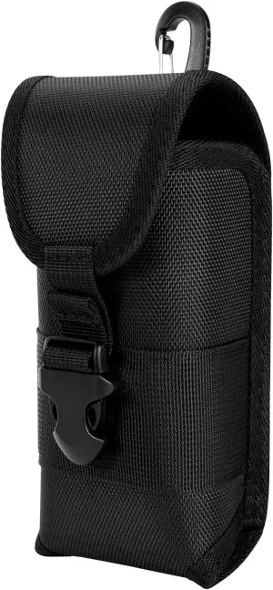 KENOBE Tactical Molle Eyeglasses Case with Buckle, Hard Shell Shockproof Portable Nylon Protective Sunglasses Box Sports Eyeglass Outdoor Storage Box with Hook