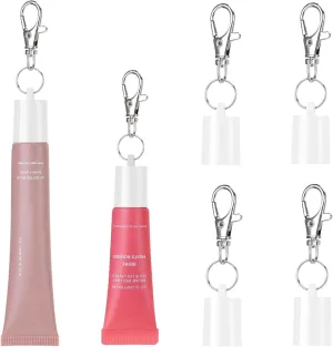 Keychain Cap for Summer Fridays 0.5 Oz Lip Balm keychain, Keychain Cap Compatible with LANGIGE 0.35 oz Lip Balm