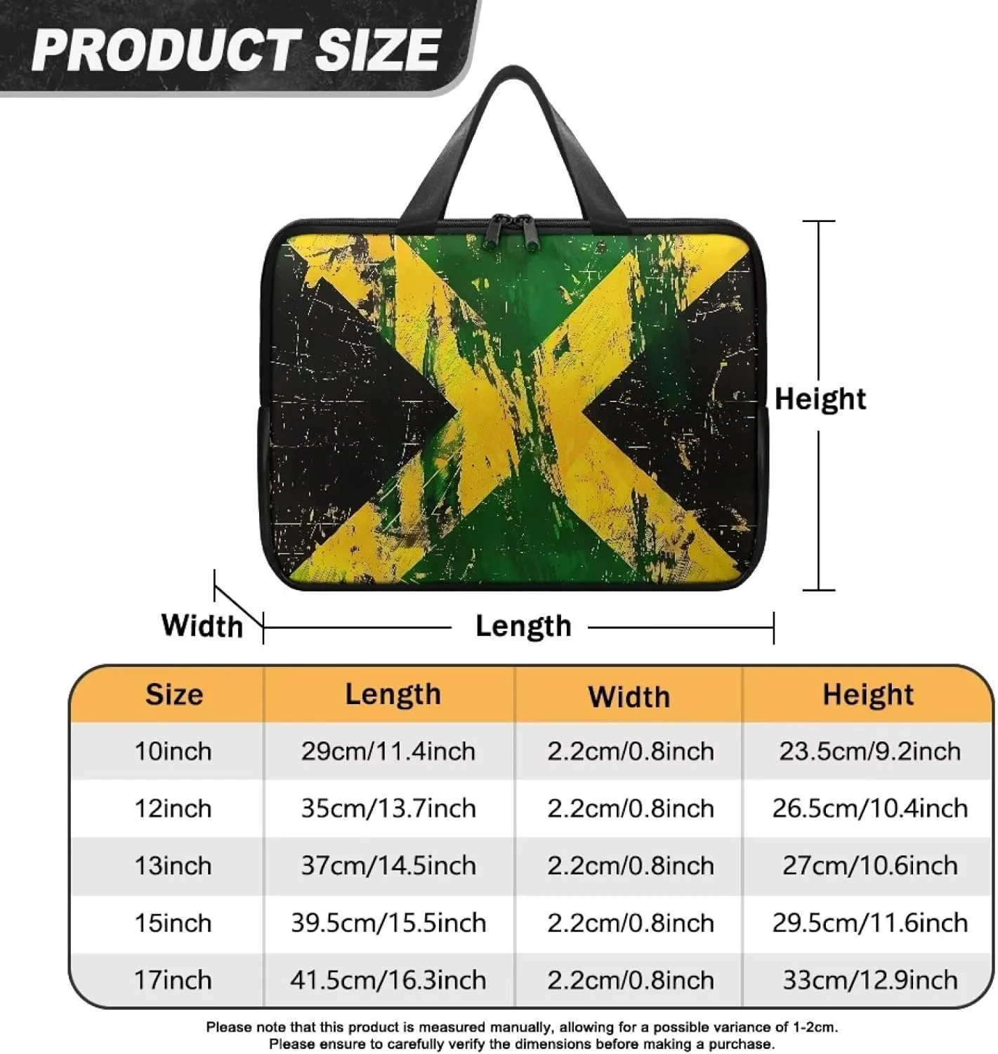 Laptop Sleeve Case Travel Laptop Bag with Handle Shockproof Carrying Briefcase Large Capacity Tablet Bag