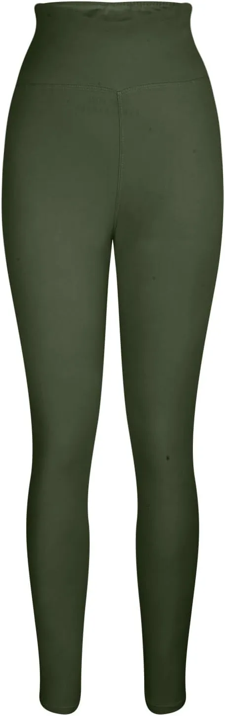 Leggings for Women Tummy Control Yoga Leggings Soft Workout Leggings High Waisted Compression Leggings for Running