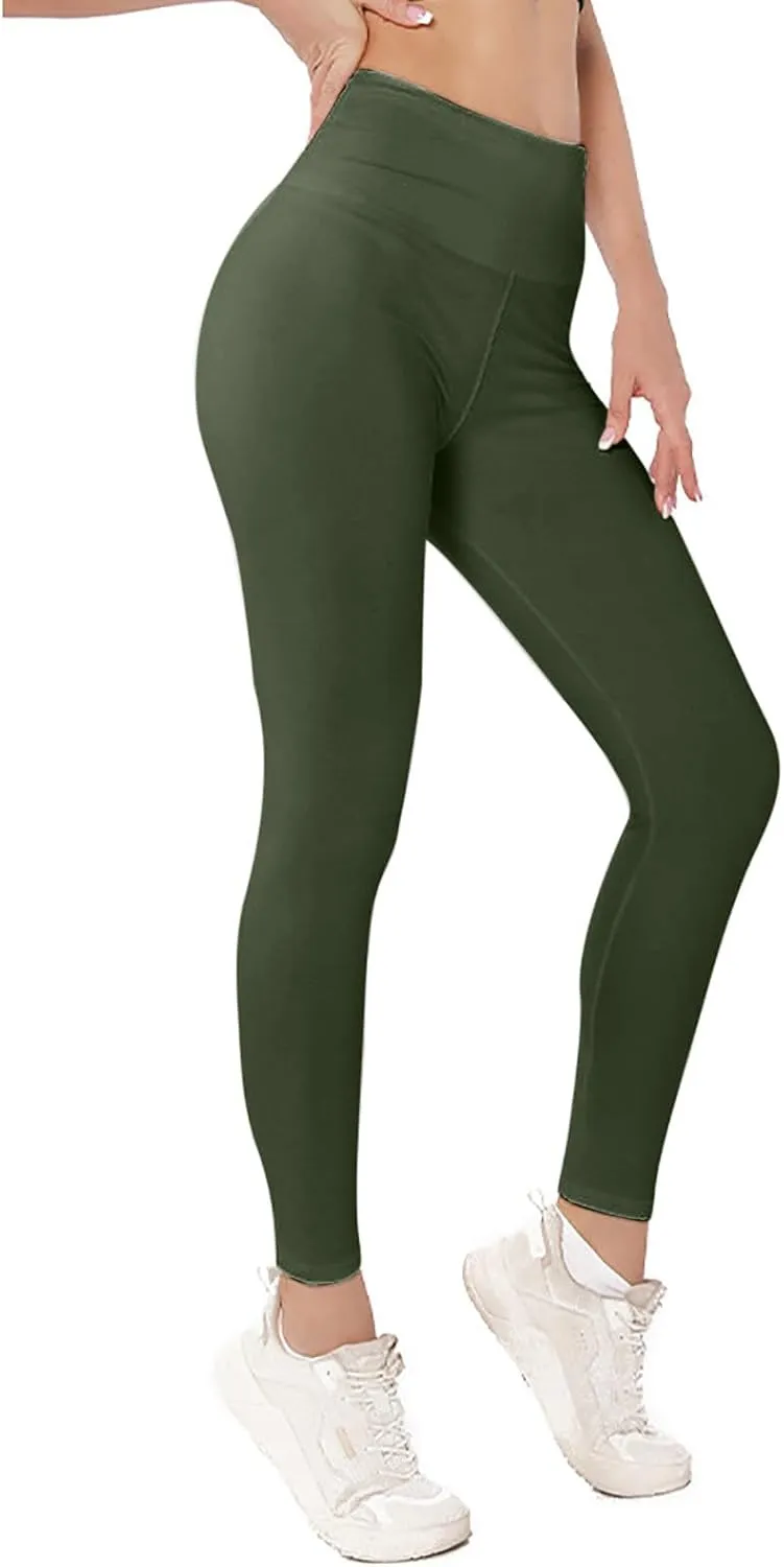Leggings for Women Tummy Control Yoga Leggings Soft Workout Leggings High Waisted Compression Leggings for Running