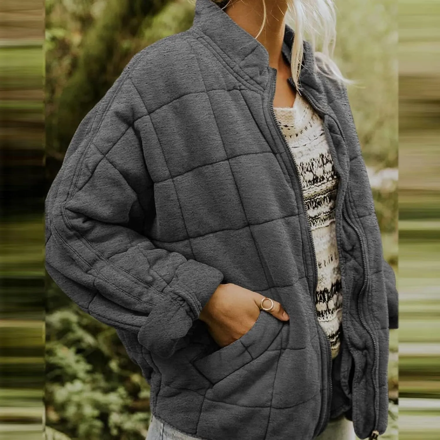 Maxi Down Parka Puffer Coat Long Sleeve Button Up Fuzzy Lined Outerwear Fall Casual Winter Womens Puffer Coat with