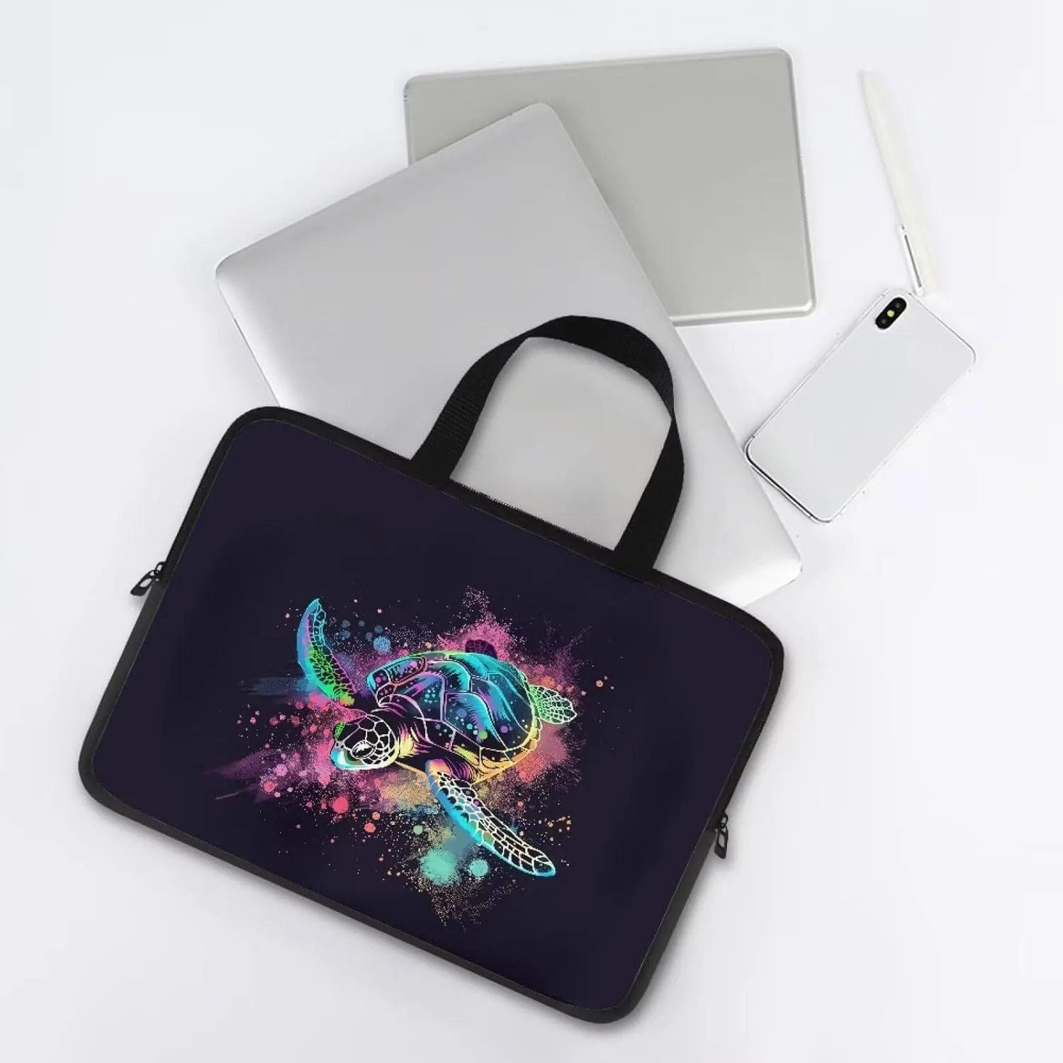 Mens Laptop Messenger Bag 17inch Laptop Bag for Women Cute Laptop Case with Handle