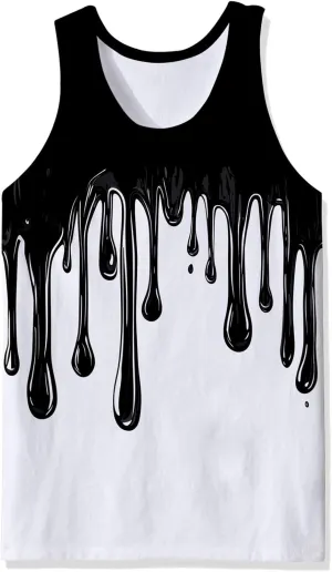 Mens Tank Tops Funny Graphic Summer Sleeveless Tank Top