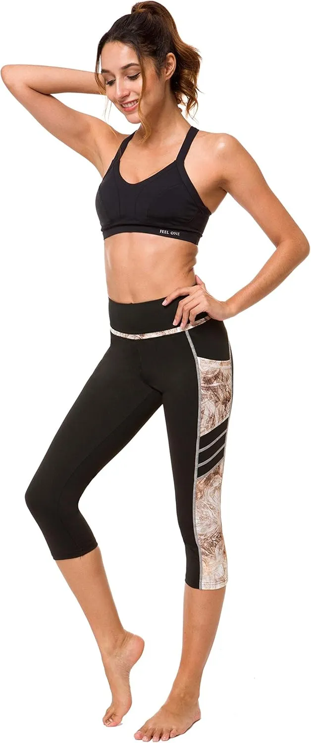 Munvot Womens Leggings Tummy Control Yoga Pants,Capri Leggings for Women high Waisted Leggings