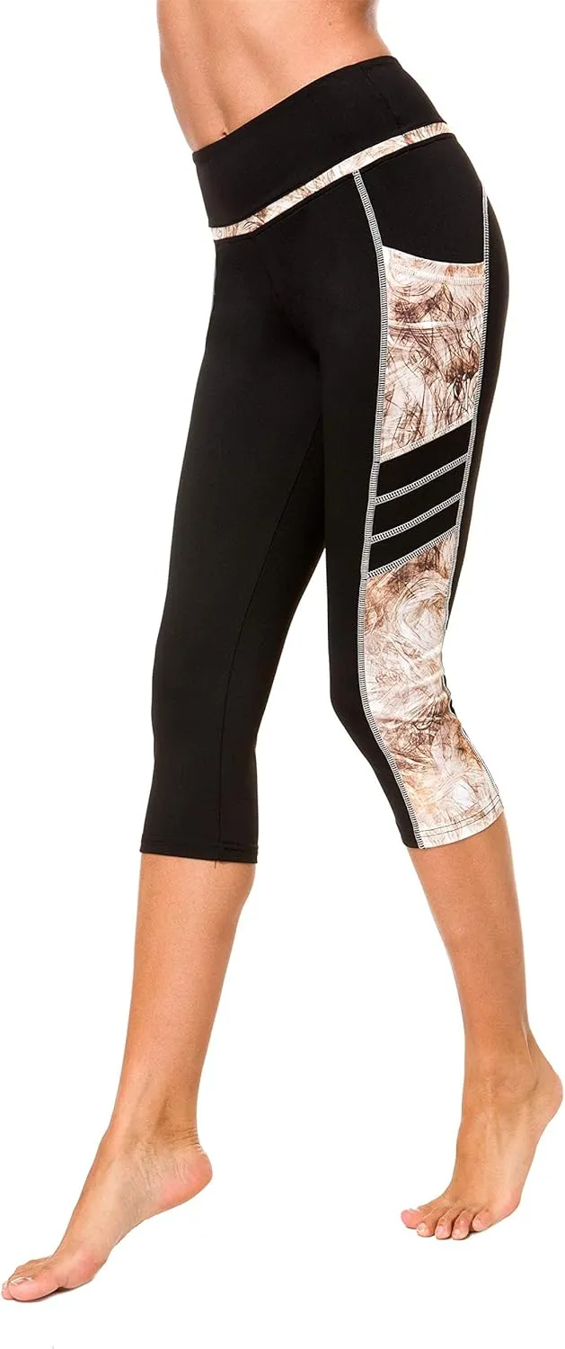 Munvot Womens Leggings Tummy Control Yoga Pants,Capri Leggings for Women high Waisted Leggings