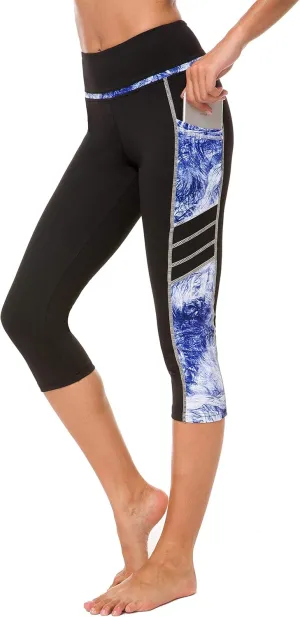 Munvot Womens Leggings Tummy Control Yoga Pants,Capri Leggings for Women high Waisted Leggings