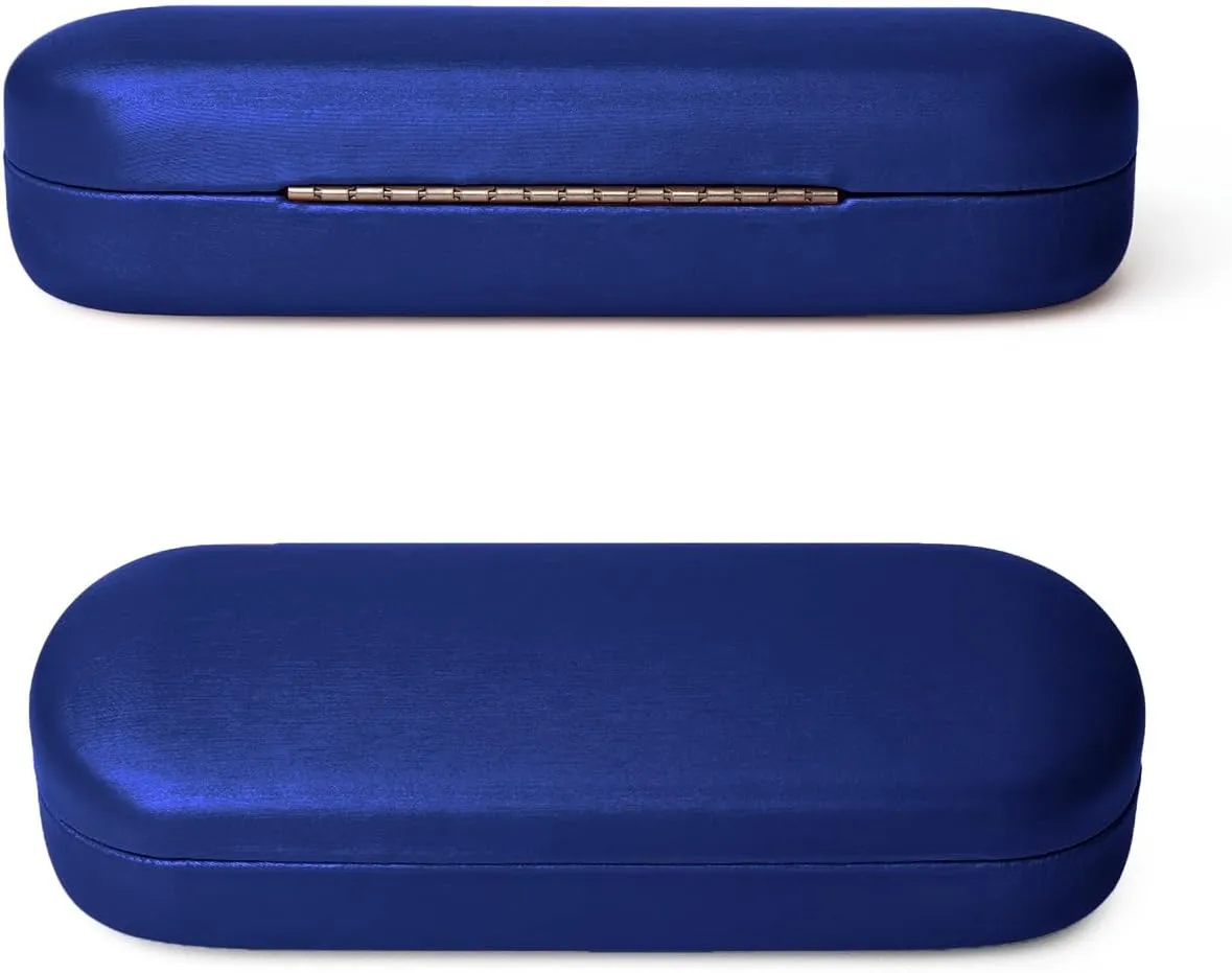 Oplee? Hard Shell Eyeglass Case with Grey Microfiber Cloth