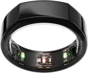 Oura Ring Gen3 Heritage - Black - Size 13 - Smart Ring - Size First with Oura Ring Gen3 Sizing Kit - Sleep Tracking Wearable - Heart Rate - Fitness Tracker - 5-7 Days Battery Life