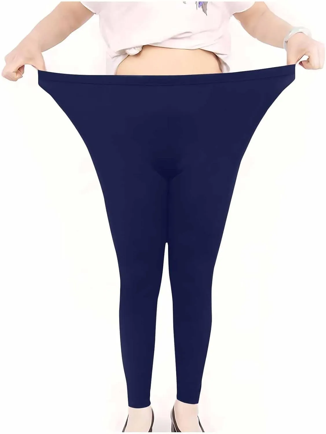 Plus Size Leggings for Women Tummy Control High Waist Womens Leggings Workout Yoga Pants Trendy Pencil Pants