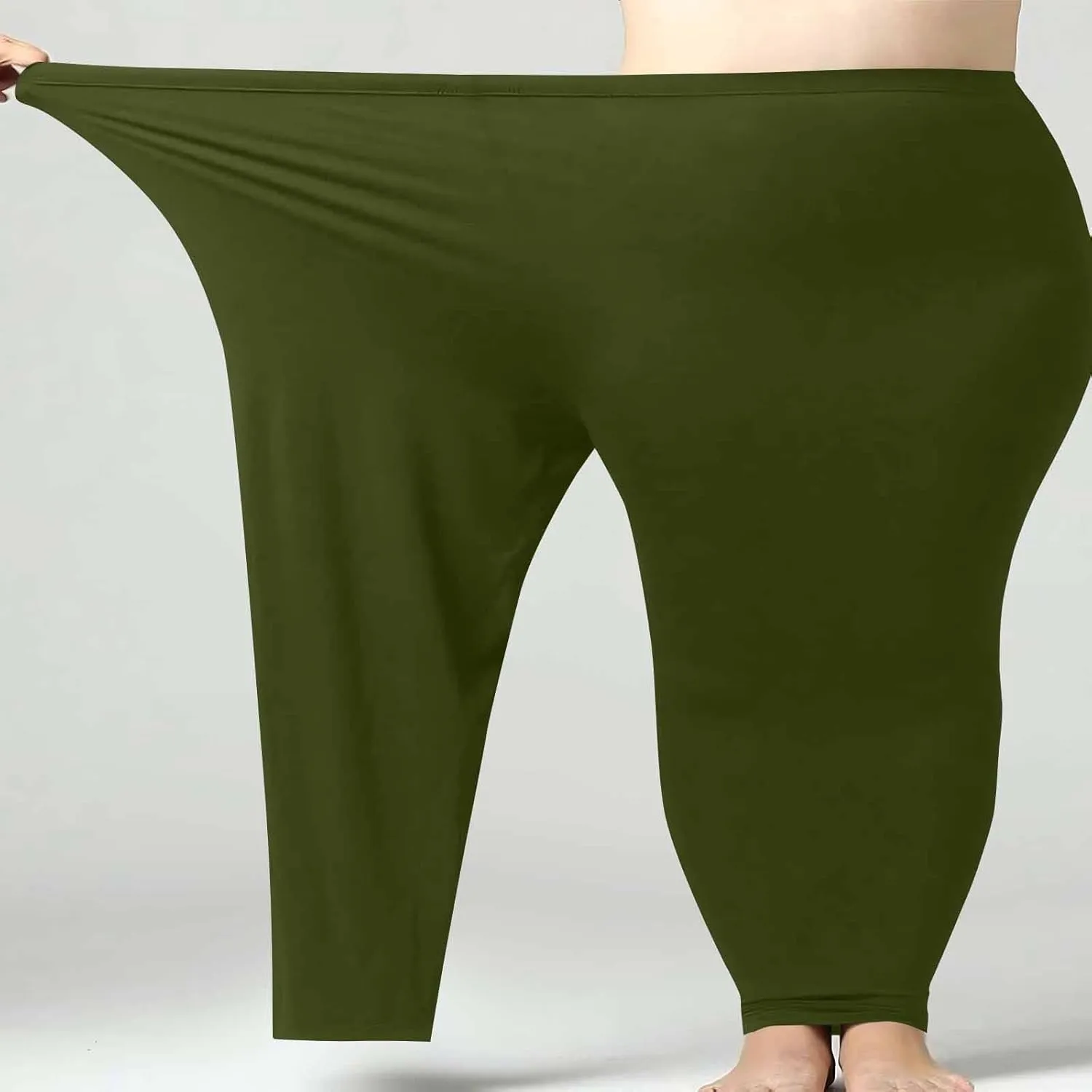 Plus Size Leggings for Women Tummy Control High Waist Womens Leggings Workout Yoga Pants Trendy Pencil Pants