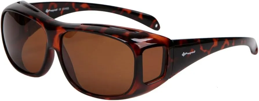 Polarized Solar Shield Fit Over Glasses Driving Sunglasses for Men and Women