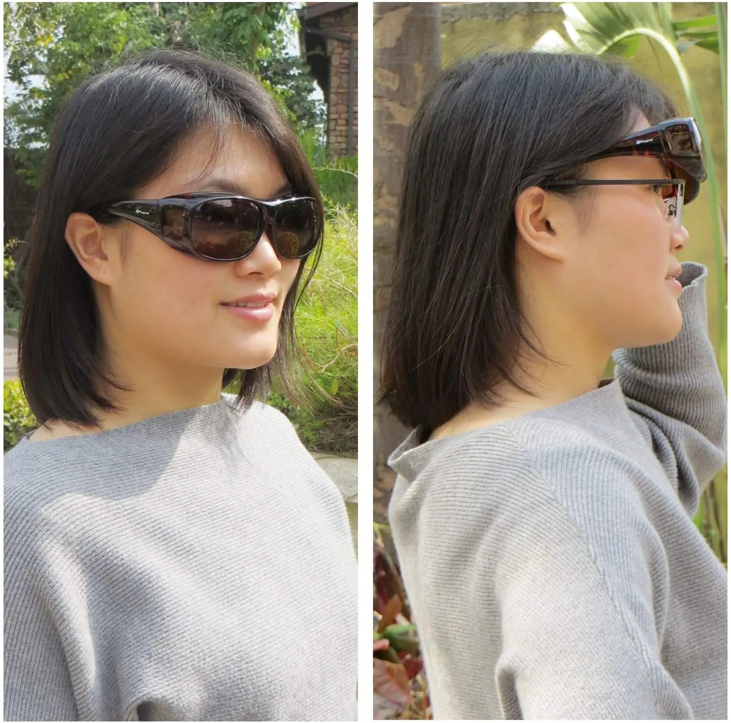 Polarized Solar Shield Fit Over Glasses Driving Sunglasses for Men and Women