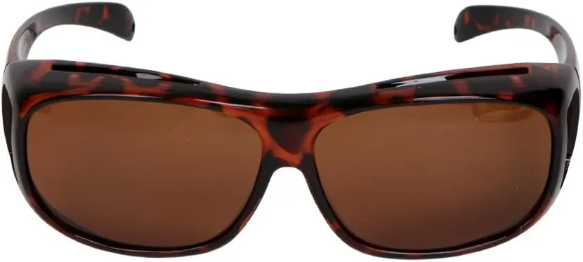 Polarized Solar Shield Fit Over Glasses Driving Sunglasses for Men and Women